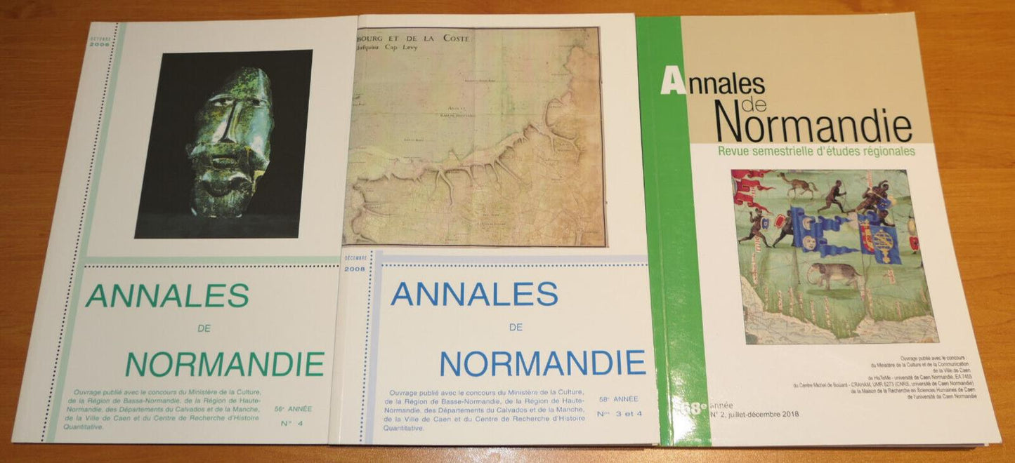 ANNALES DE NORMANDIE / GROS LOT DE 30 NUMEROS 1997-2018