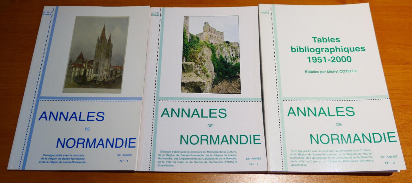 ANNALES DE NORMANDIE / GROS LOT DE 30 NUMEROS 1997-2018
