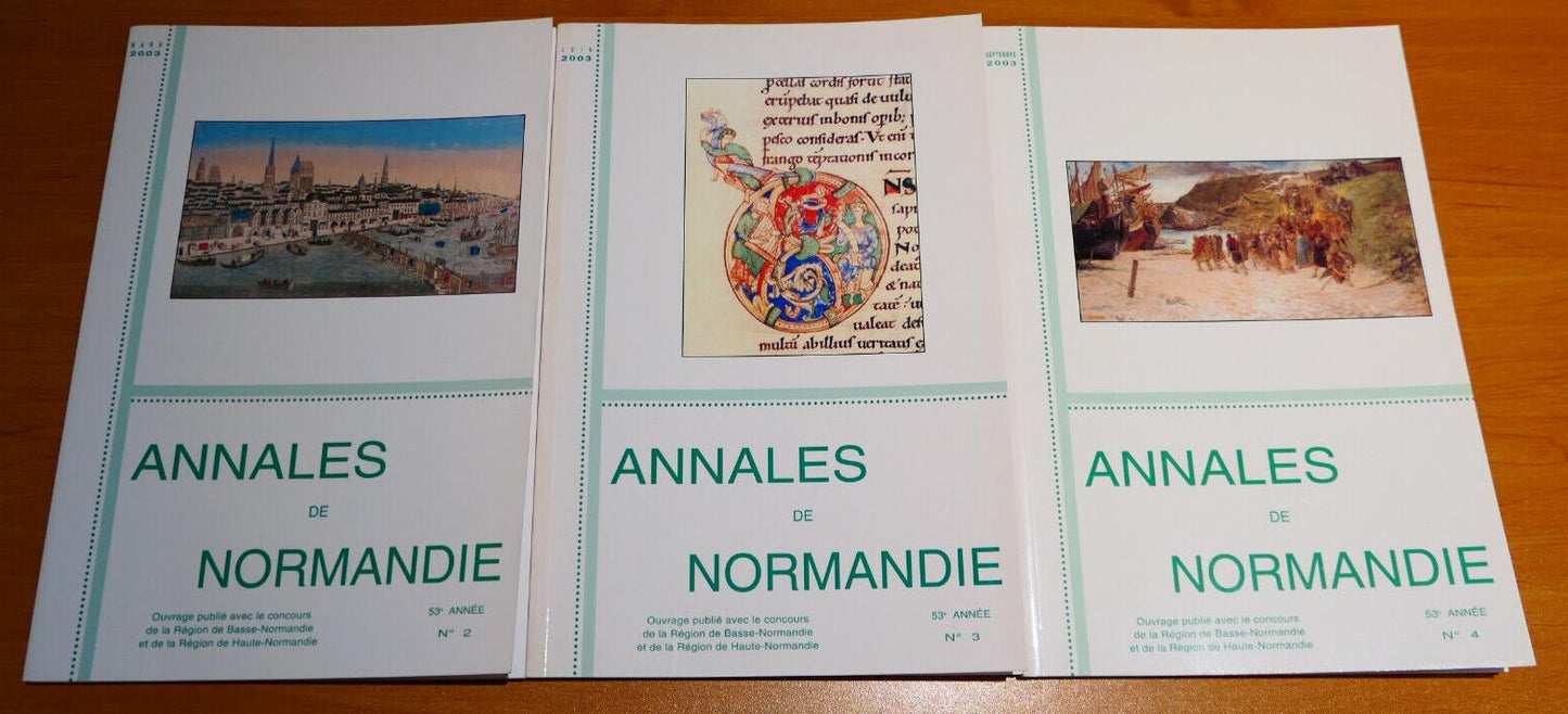 ANNALES DE NORMANDIE / GROS LOT DE 30 NUMEROS 1997-2018