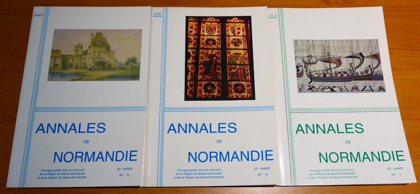 ANNALES DE NORMANDIE / GROS LOT DE 30 NUMEROS 1997-2018