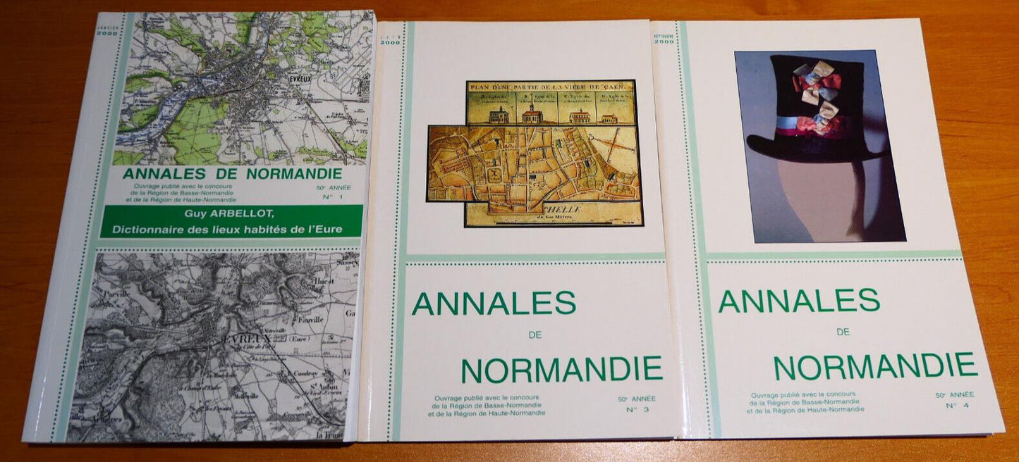 ANNALES DE NORMANDIE / GROS LOT DE 30 NUMEROS 1997-2018
