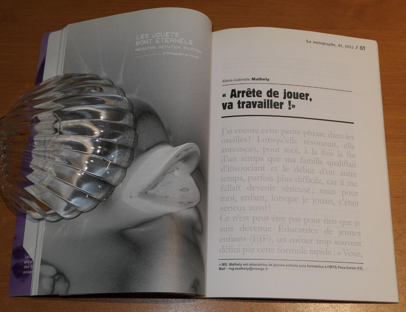 LES JOUETS SONT ETERNELS MEDIATION INITIATION SUJETION / LE SOCIOGRAPHE 2013