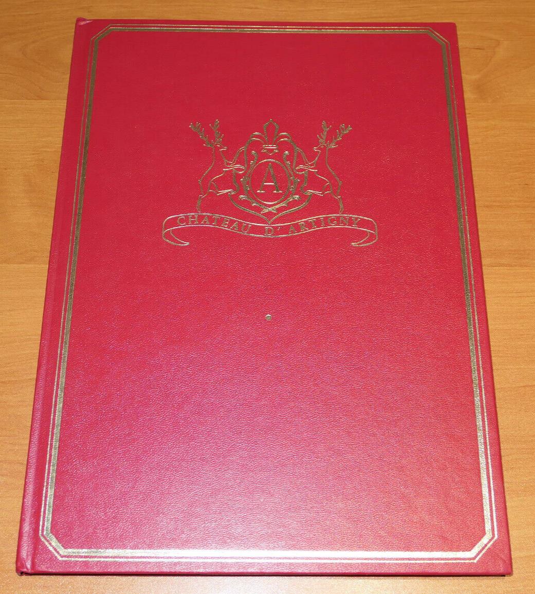 PLAQUETTE DE PRESTIGE DU CHATEAU D'ARTIGNY / MONTBAZON HOTEL / 1989
