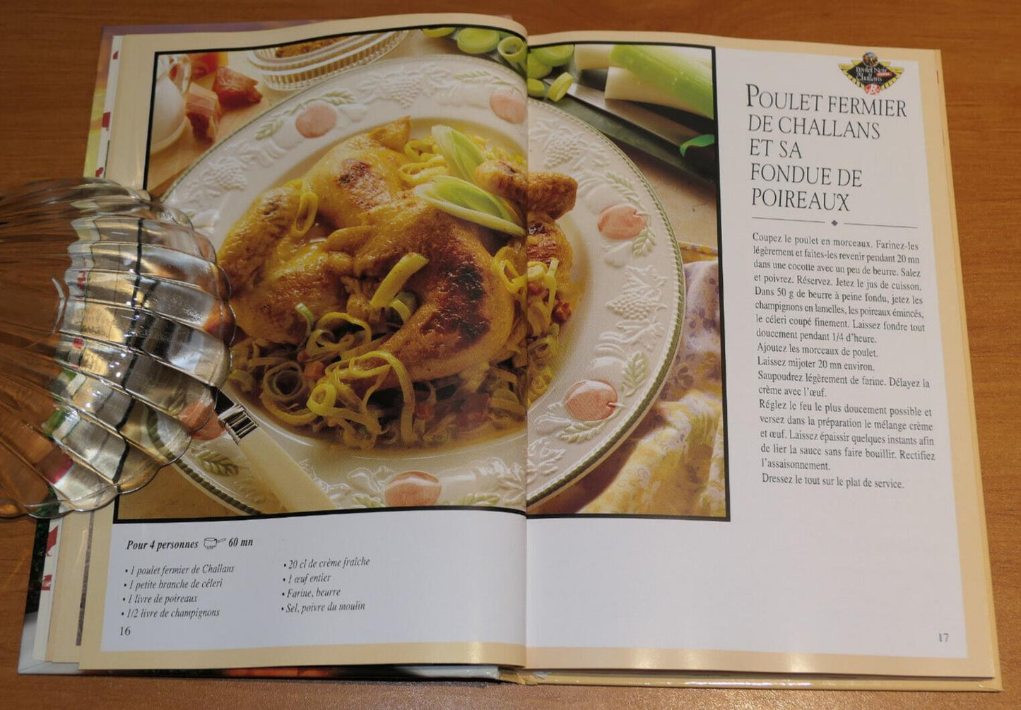 100 RECETTES VOLAILLES FERMIERES DE CHALLANS / GASTRONOMIE CUISINE PHOTOS VENDEE