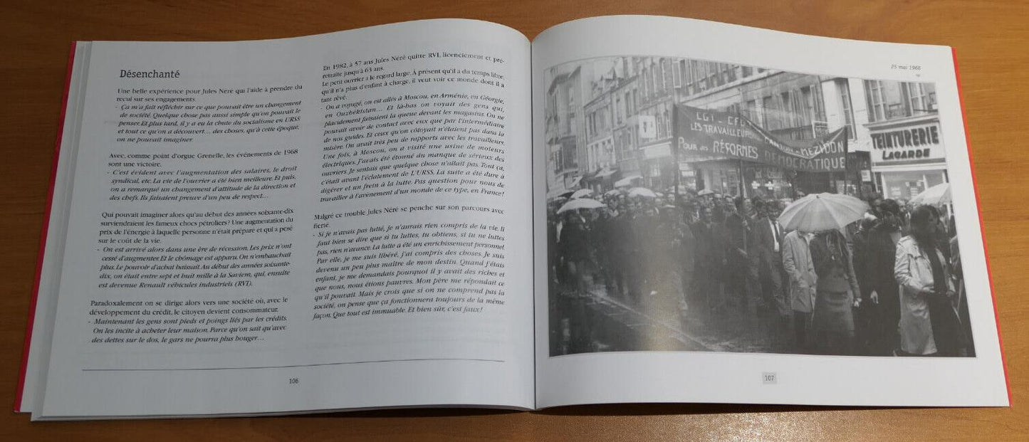 CGT PAROLES DE MILITANTS / DOMINIQUE GROS / LE VENT QUI PASSE 2008 SYNDICALISME