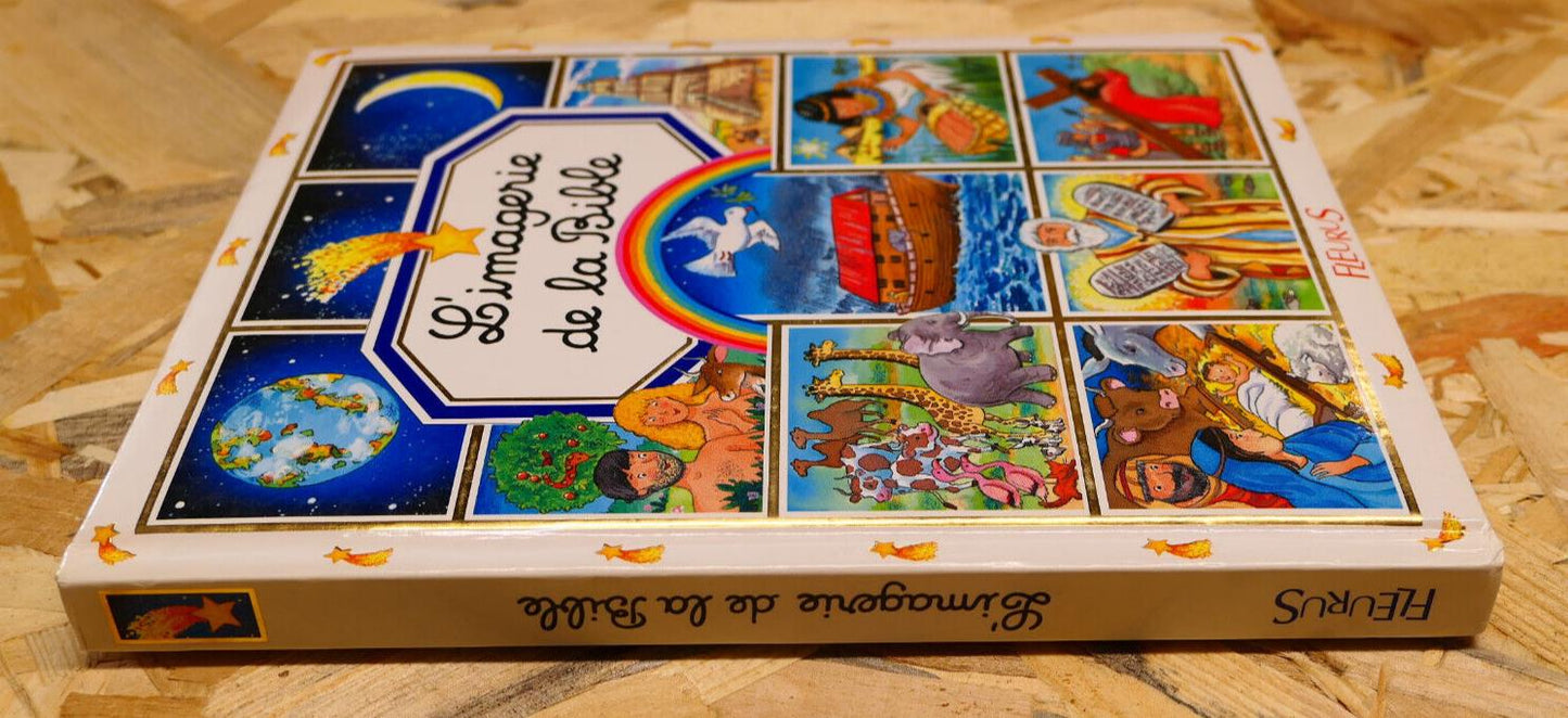 L'IMAGERIE DE LA BIBLE / FLEURUS 1998 / RELIGION ANCIEN ET NOUVEAU TESTAMENT