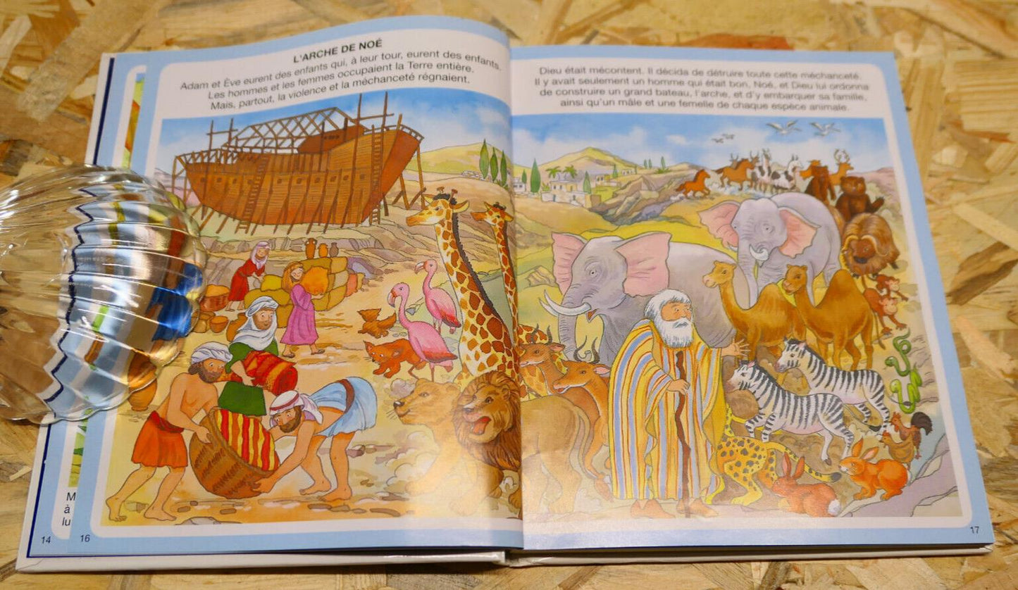 L'IMAGERIE DE LA BIBLE / FLEURUS 1998 / RELIGION ANCIEN ET NOUVEAU TESTAMENT