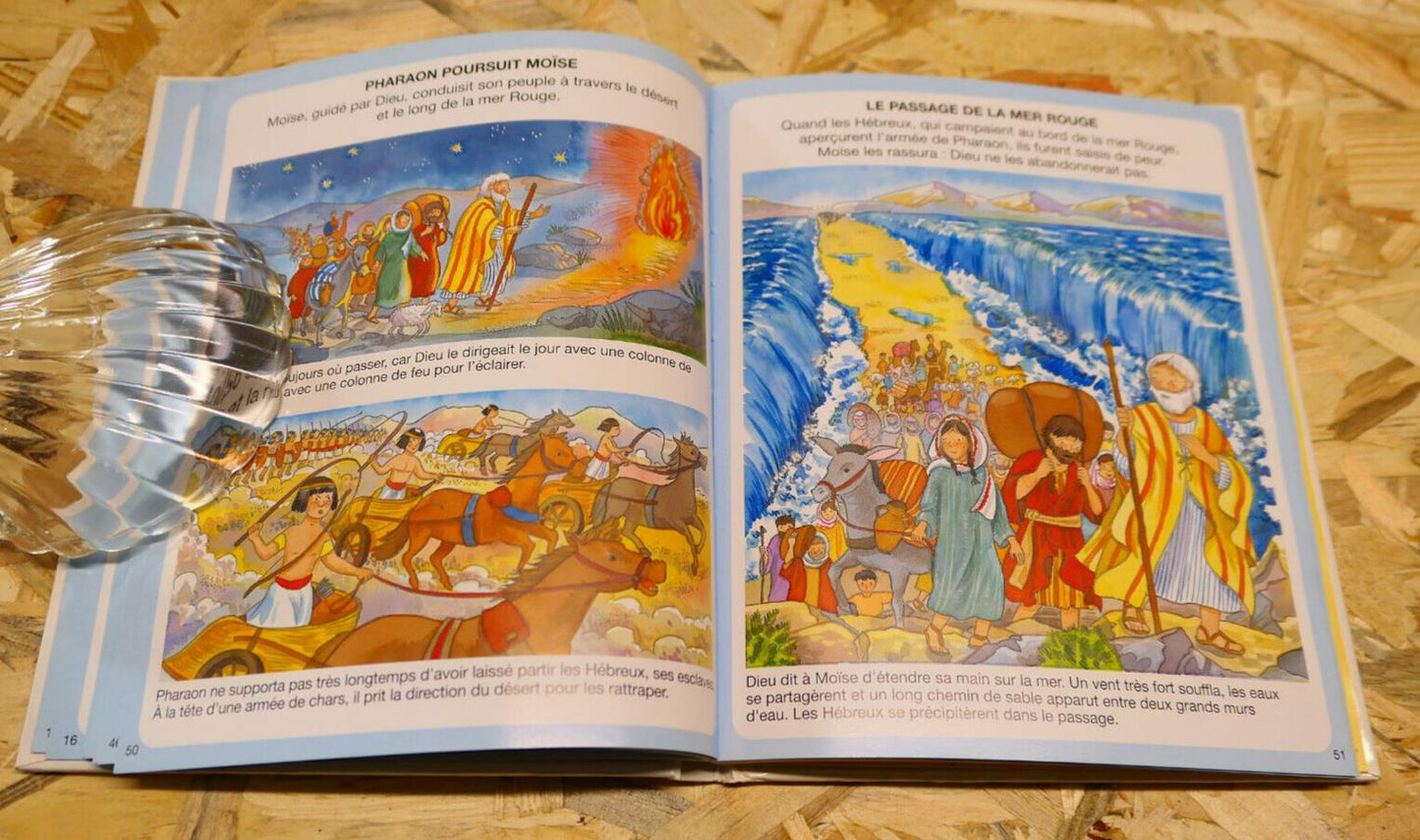 L'IMAGERIE DE LA BIBLE / FLEURUS 1998 / RELIGION ANCIEN ET NOUVEAU TESTAMENT