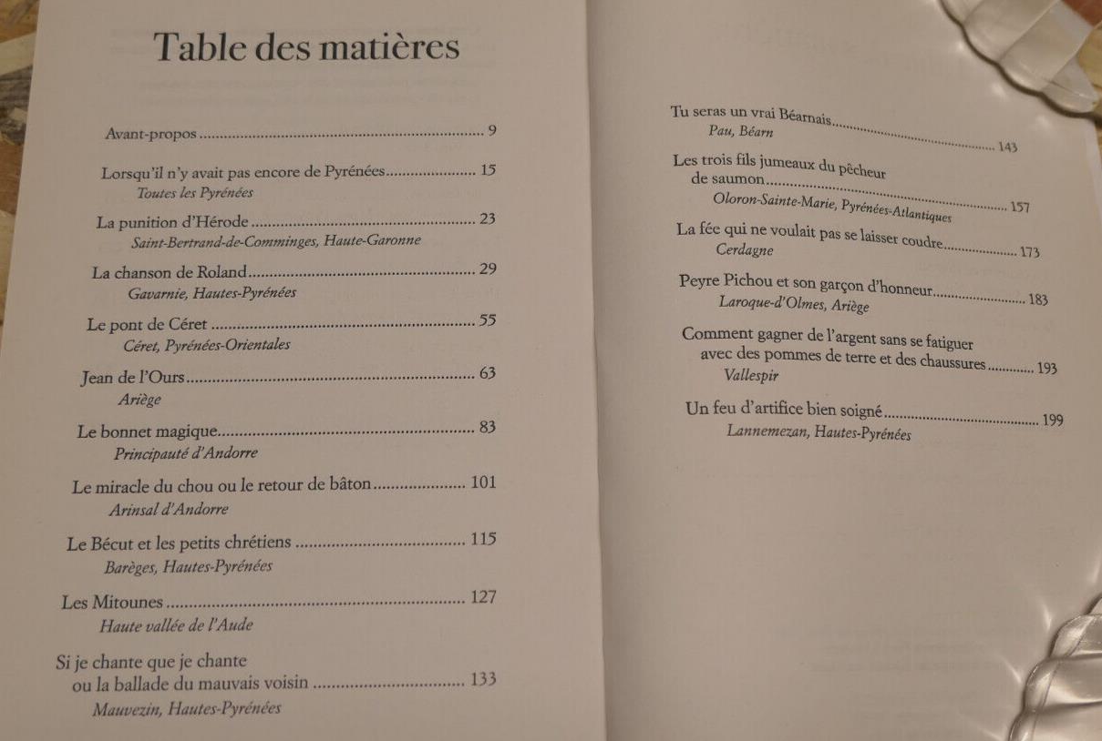 CONTES DES PYRENEES / MAGUELONNE TOUSSAINT-SAMAT / 2013