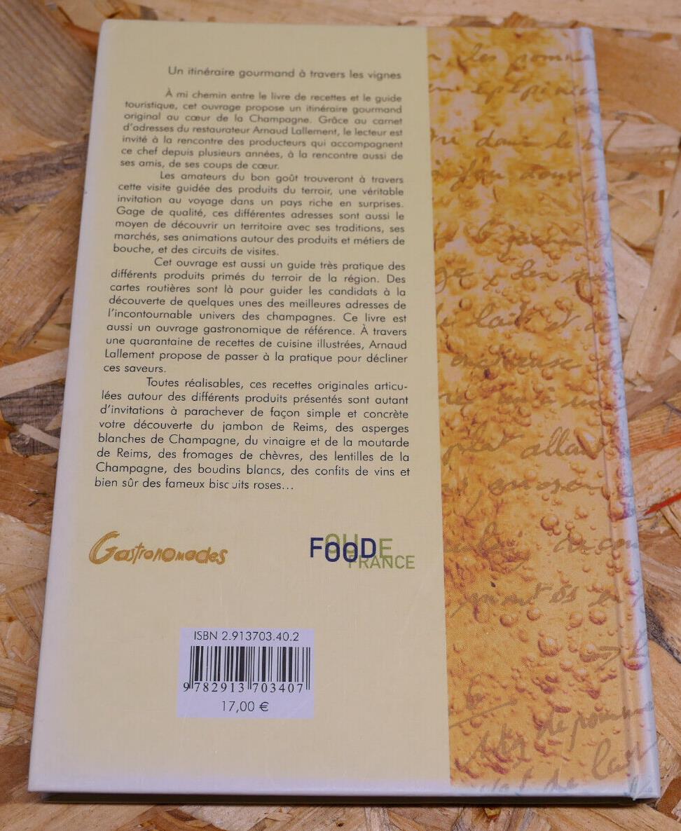 CARNET DES SAVEURS EN CHAMPAGNE / L'HYDRE EDITIONS 2003 RECETTES TOURISME