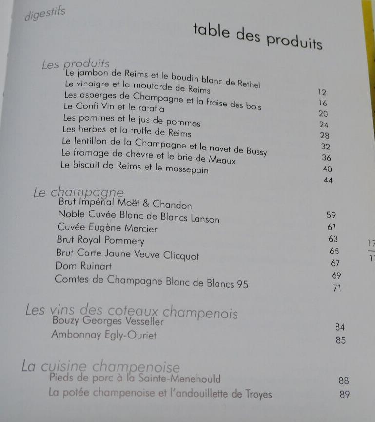 CARNET DES SAVEURS EN CHAMPAGNE / L'HYDRE EDITIONS 2003 RECETTES TOURISME