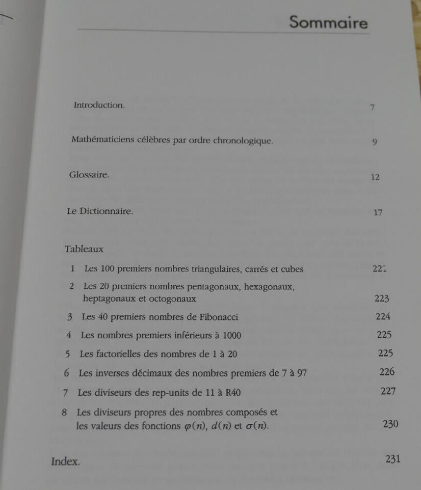 LE DICTIONNAIRE PENGUIN DES NOMBRES CURIEUX / DAVID WELLS / EYROLLES 1995