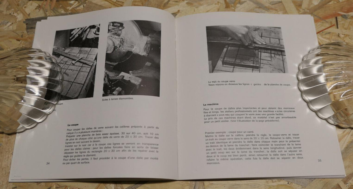 LE VITRAIL PREMIERES NOTIONS / JEAN-SIMON LABRET / DESSAIN ET TOLRA 1979