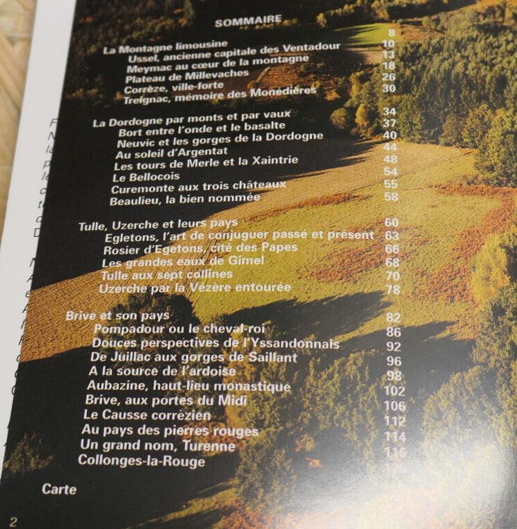 LA CORREZE / PHOTOS FRANCIS DEBAISIEUX 1999 / LIMOUSIN VOYAGE TOURISME NATURE