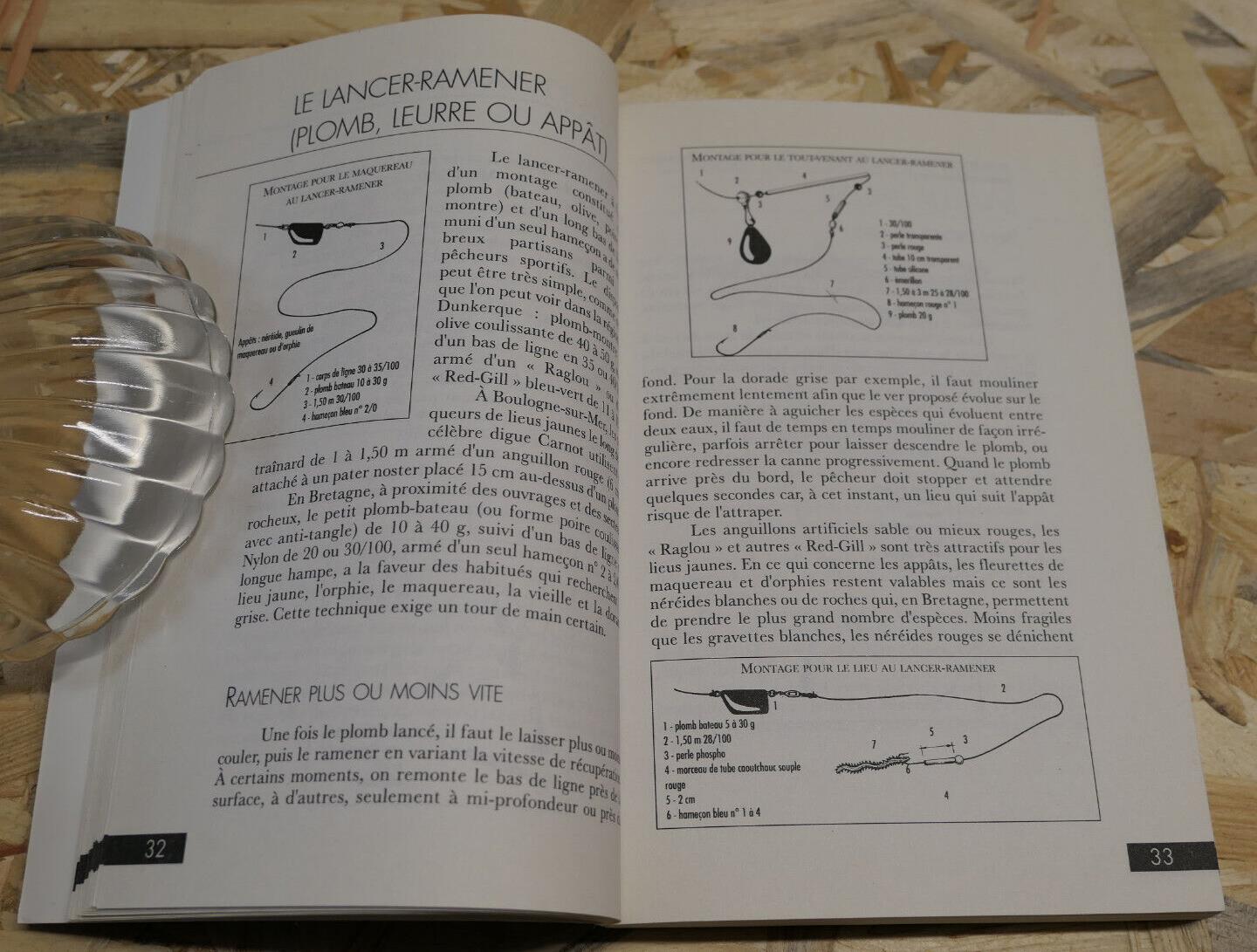 TOUTES LES PECHES EN MER / GUIDE PRATIQUE MANUEL ASTUCES 300 DESSINS TECHNIQUES