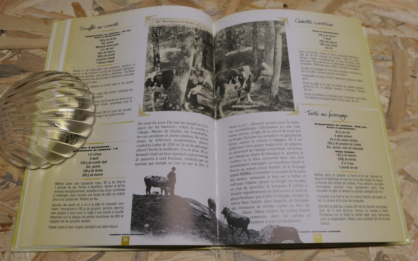 RECETTES FRANC-COMTOISES DE NOS GRANDS-MERES CUISINE TRADITION GASTRONOMIE 2005