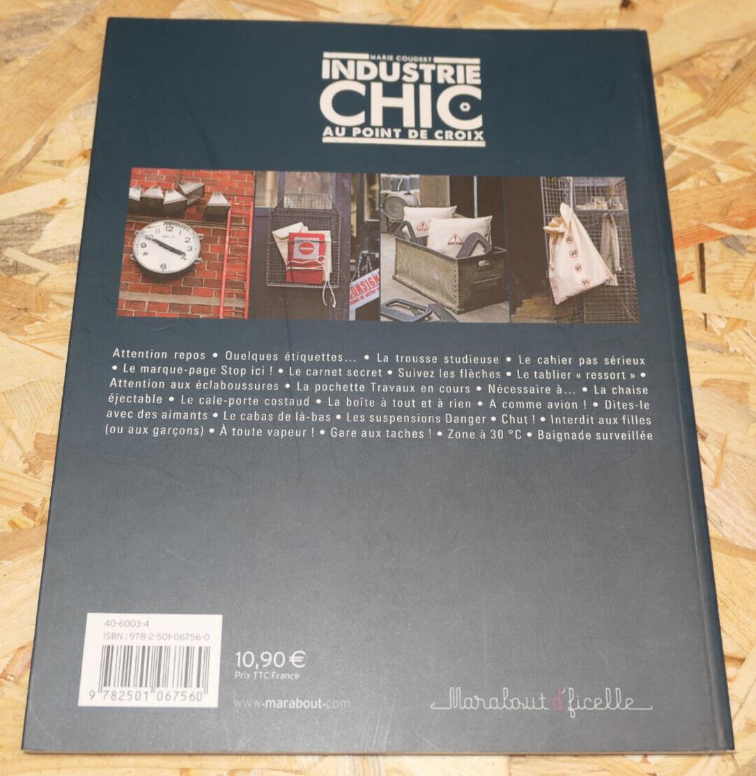 INDUSTRIE CHIC AU POINT DE CROIX / BRODERIE / MARABOUT 2011