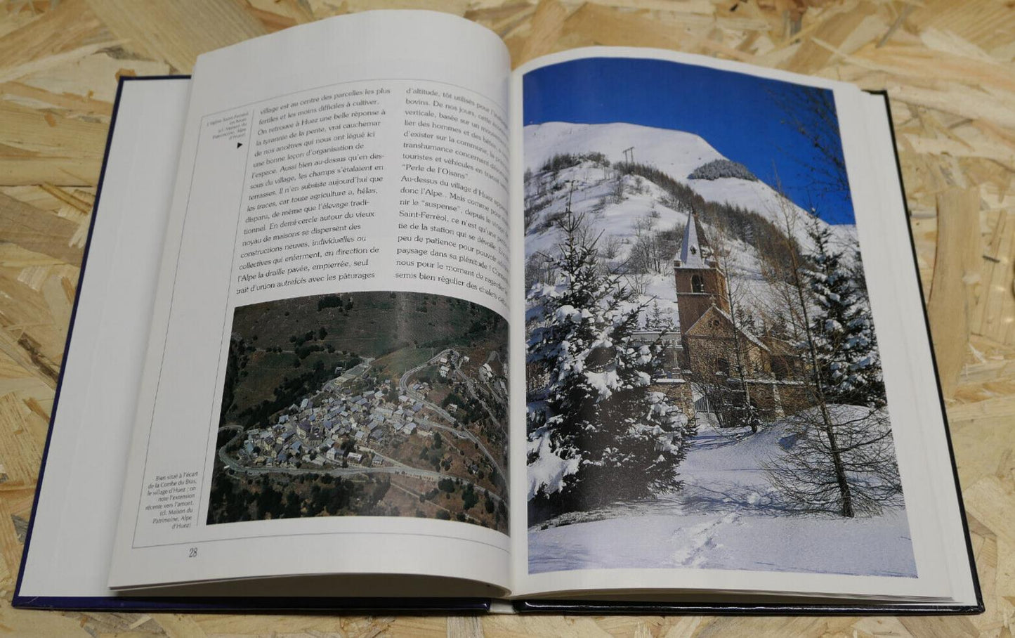HUEZ L'ALPE D'HUEZ AU PAYS DES GRANDES ROUSSES / MONTAGNE PHOTOS 1992
