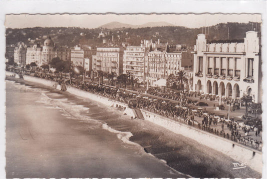 CARTE POSTALE ANCIENNE CPA LA COTE D'AZUR NICE LA PROMENADE DES ANGLAIS