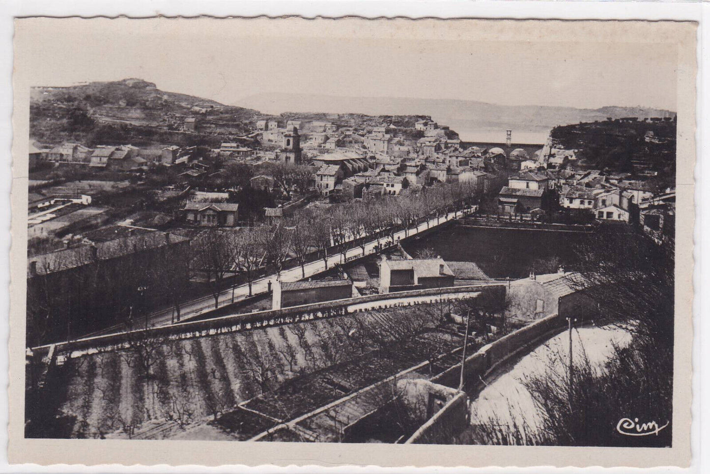 CARTE POSTALE ANCIENNE CPA ST-CHAMAS VUE PANORAMIQUE