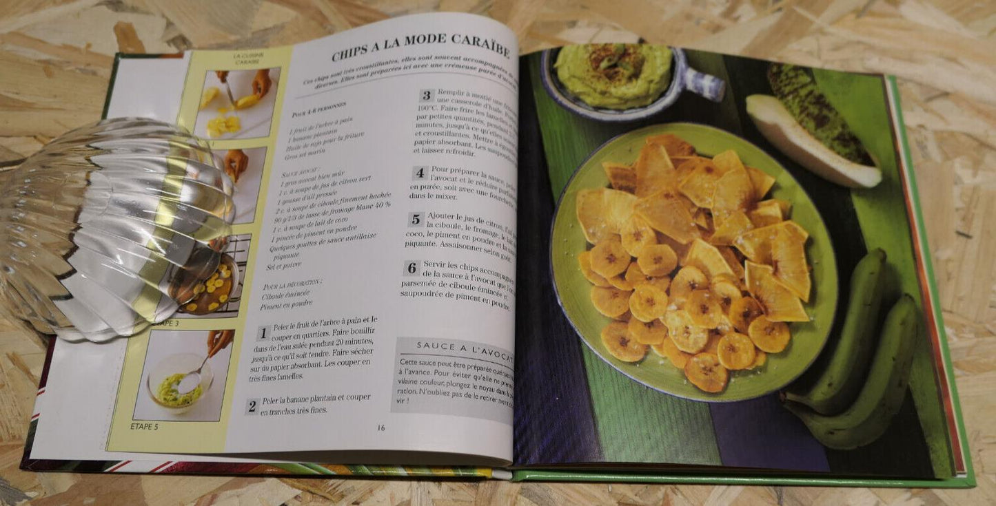 LA CUISINE CARAIBE / JANE HARTSHORN / RECETTES GASTRONOMIE BOISSONS / 1996