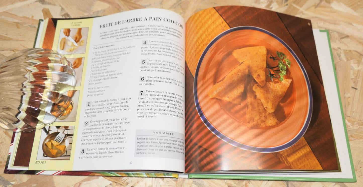 LA CUISINE CARAIBE / JANE HARTSHORN / RECETTES GASTRONOMIE BOISSONS / 1996