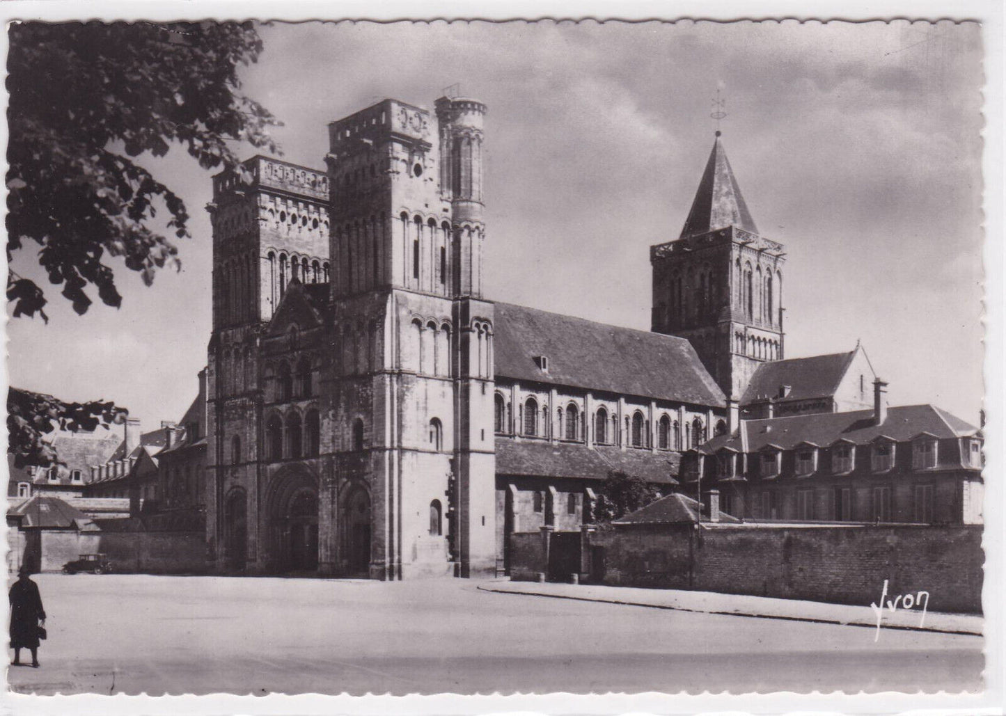 POSTCARD CPSM CAEN CHURCH OF THE TRINITY OR LADIES' ABBEY