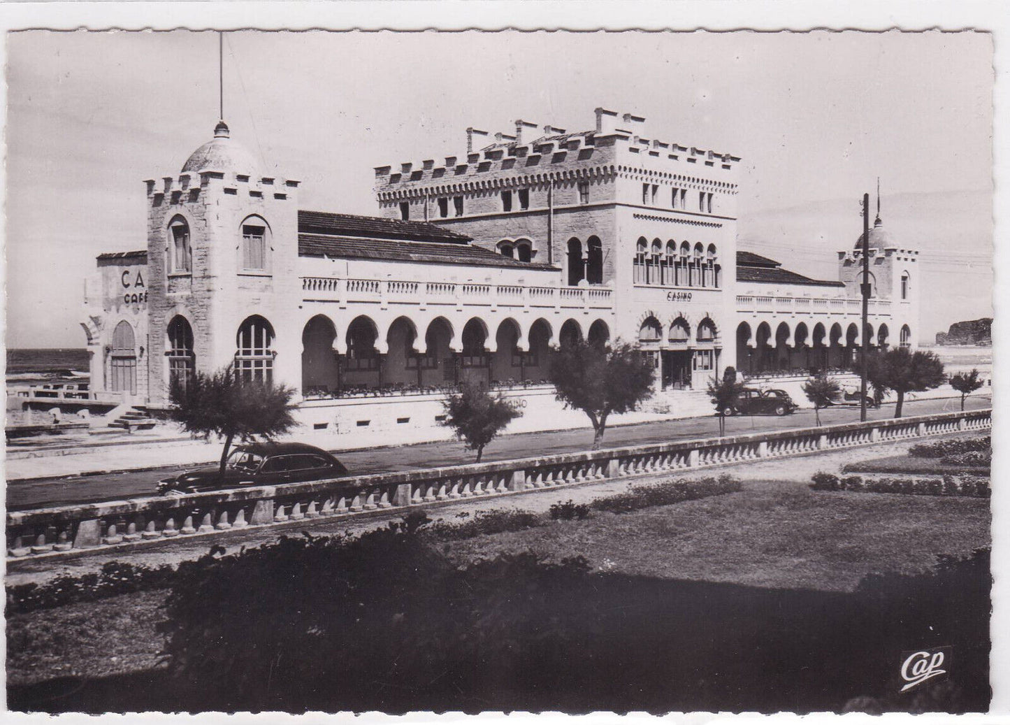 POSTCARD CPSM HENDAYE FRANCO-SPANISH BORDER THE CASINO