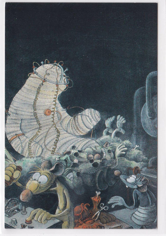 CARTE POSTALE PROMO BD PACUSH BLUES NEUVAINE T9 PTILUC VENTS D'OUEST