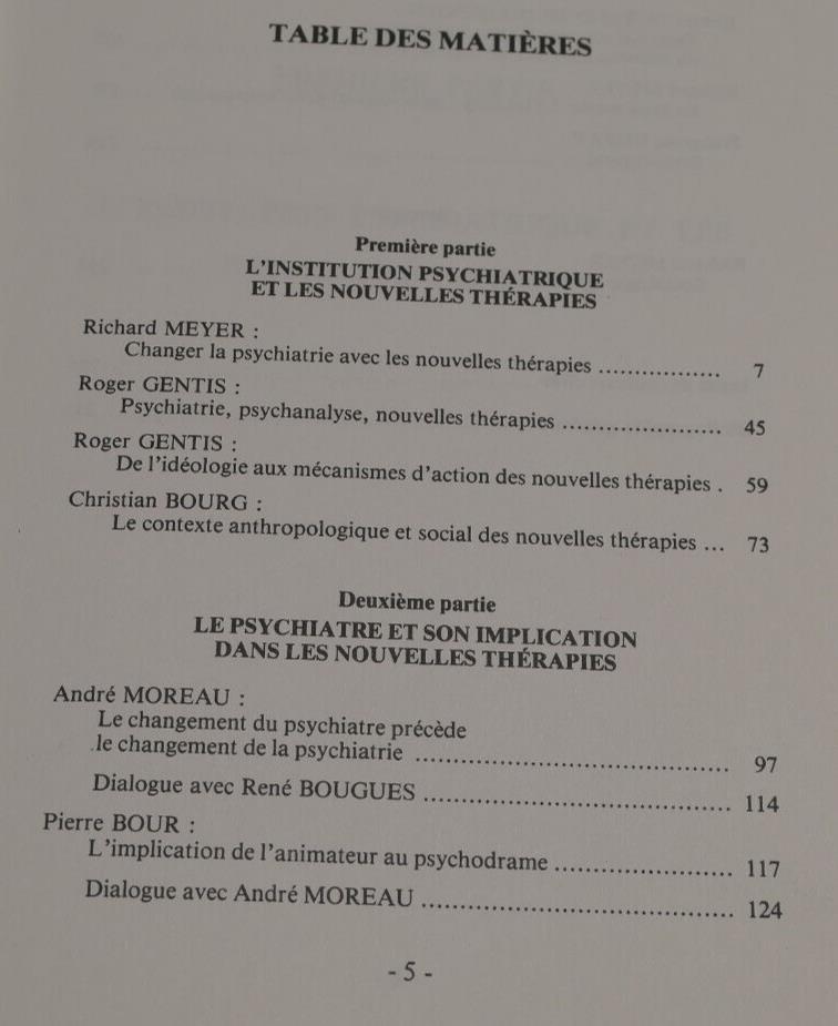 PORTRAIT DE GROUPE AVEC PSYCHIATRE / RICHARD MEYER ET COLLECTIF / PSYCHIATRIE