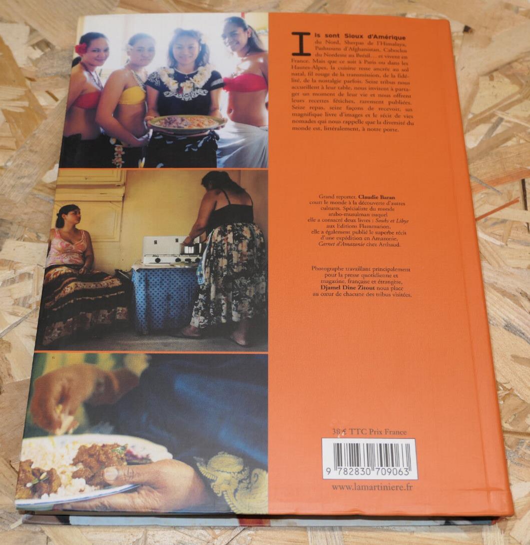 LA CUISINE DES TRIBUS / MINERVA 2006 / CULTURE DIVERSITE GASTRONOMIE RECETTES
