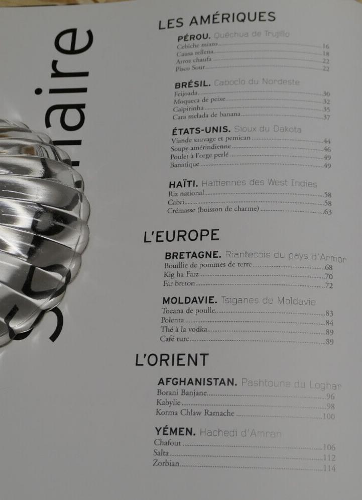 LA CUISINE DES TRIBUS / MINERVA 2006 / CULTURE DIVERSITE GASTRONOMIE RECETTES
