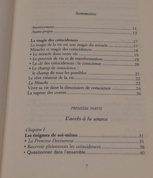 LA SYNCHRONICITE PAR LES CONTES / JEAN-PASCAL DEBAILLEUL / THERAPIE 2003