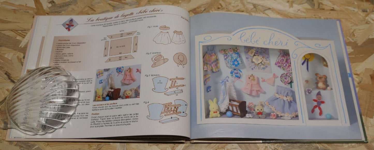 VITRINES FANTAISIE 23 MODELES MINIATURES ET LEURS ACCESSOIRES PHOTOS LOISIRS DIY
