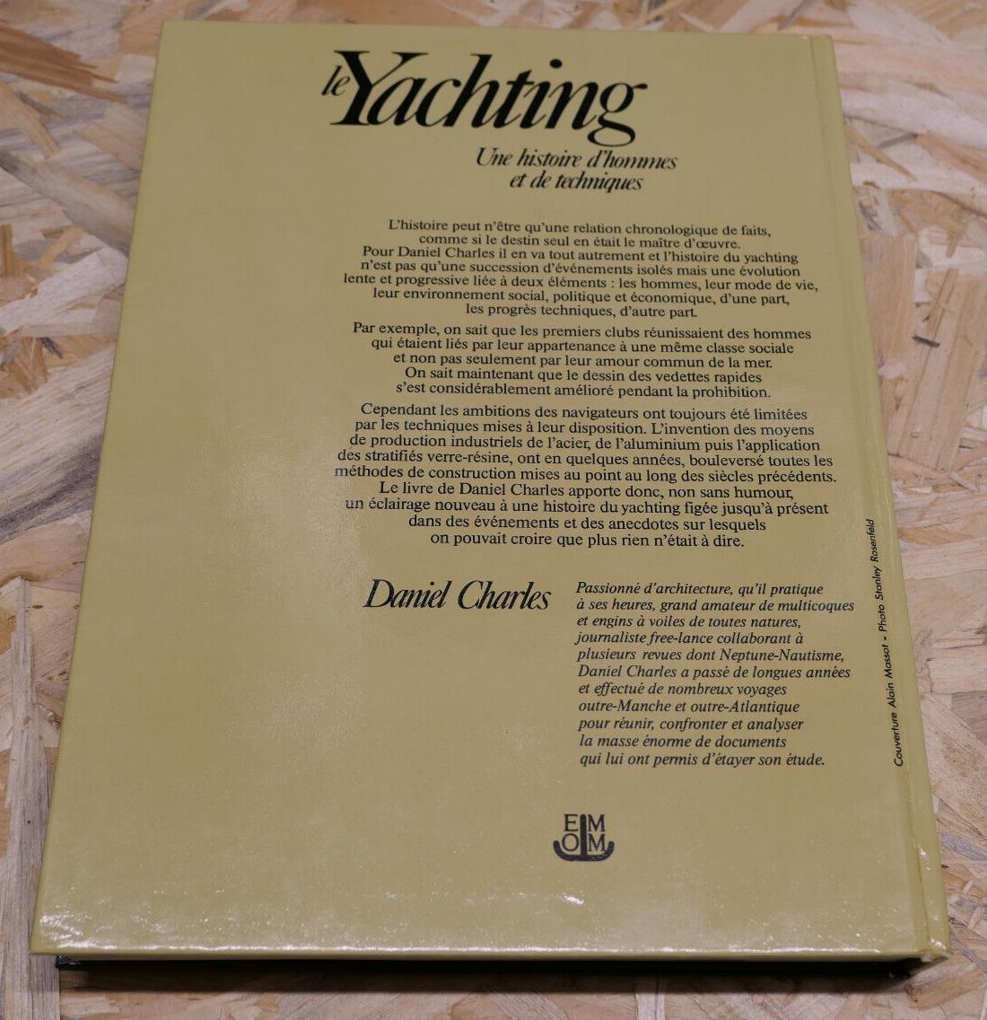 LE YACHTING / DANIEL CHARLES EMOM 1980 / HISTOIRE MARINE BATEAUX NAVIGATION MER