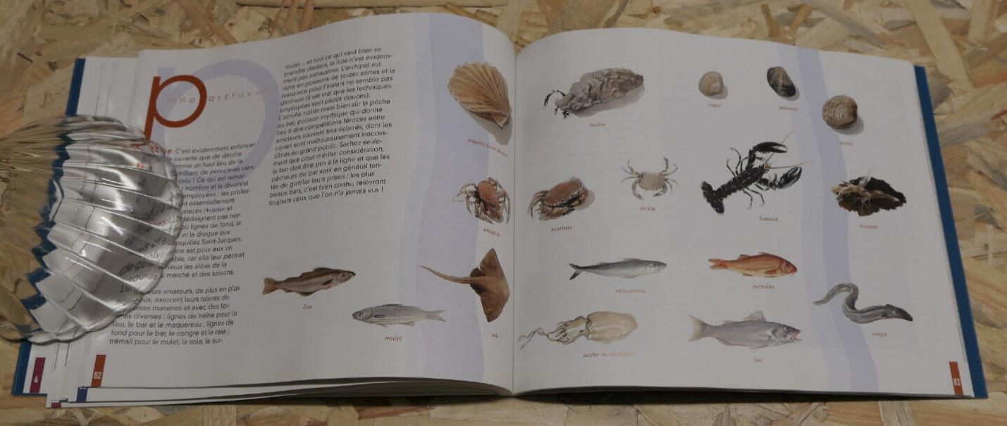 ILES CHAUSEY ABCDAIRE / TEXTES PHOTOS DESSINS / EDITIONS AQUARELLES 2003