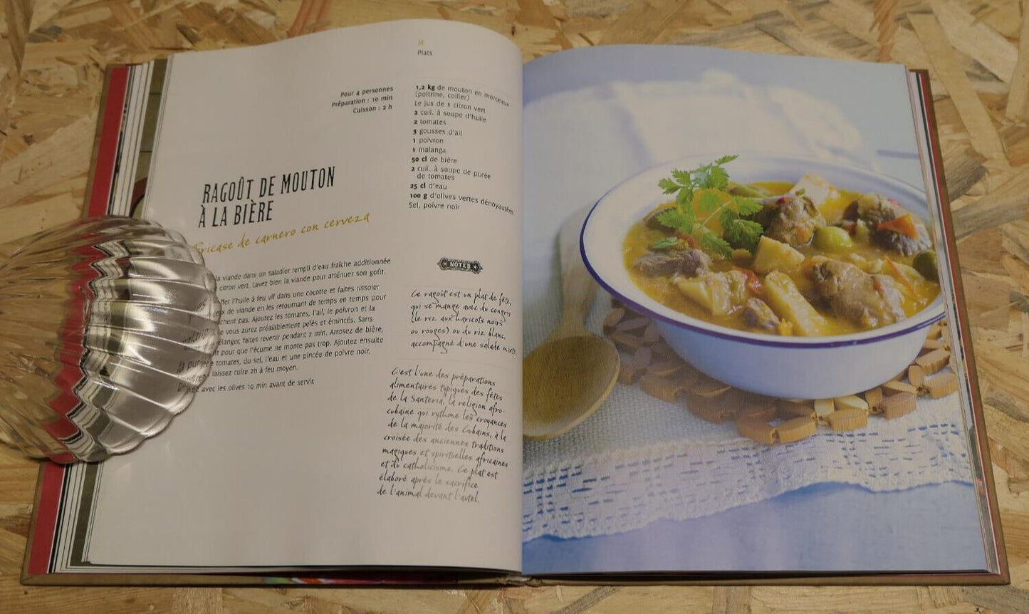 LA CUISINE DE CUBA / 40 RECETTES PHOTOS VOYAGE GASTRONOMIE / 2010