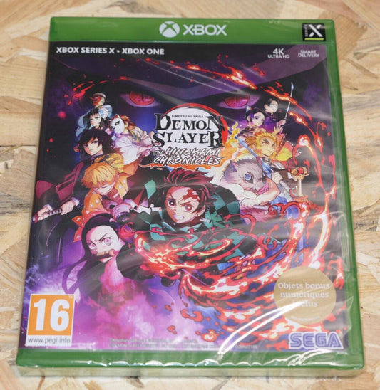JEU XBOX / DEMON SLAYER / KIMETSU NO YAIBA / THE HINOKAMI CHRONICLES / NEUF