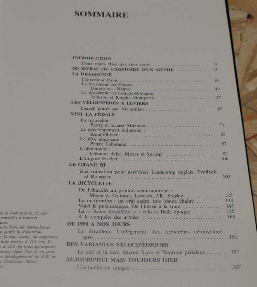 DEUX ROUES LA VERITABLE HISTOIRE DU VELO / JACQUES SERAY 1988 / SPORT CYCLISME