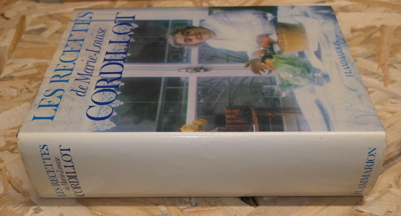 LES RECETTES DE MARIE-LOUISE CORDILLOT / FLAMMARION 1975 / GASTRONOMIE CUISINE