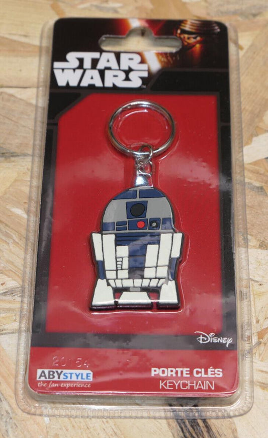 PORTE CLES KEYCHAIN STAR WARS DISNEY R2-D2 ABYSTYLE / NEUF / NEW