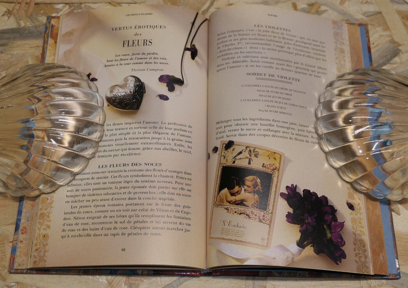 LES MENUS PLAISIRS / SAVEURS VERTUS ET SECRETS DE LA CUISINE APHRODISIAQUE