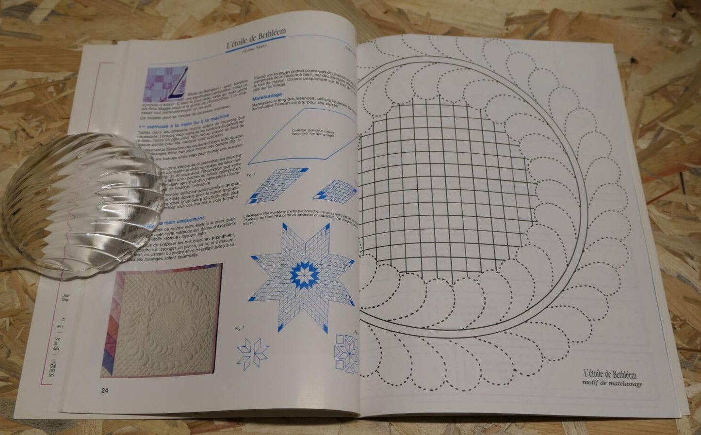 PATCHWORKS TRADITIONNELS VOLUMES 1 & 2 / NICOLE BOISSEAU / DIY COUTURE TISSUS