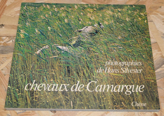 CHEVAUX DE CAMARGUE / HANS SILVESTER / PHOTO CHEVAL NATURE PAYSAGES / 1979