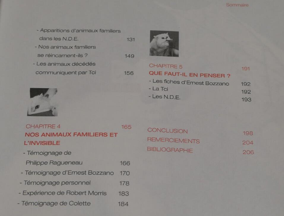 NOS ANIMAUX FAMILIERS ONT ILS UNE AME ? / JOELLE DUTILLET / 2011