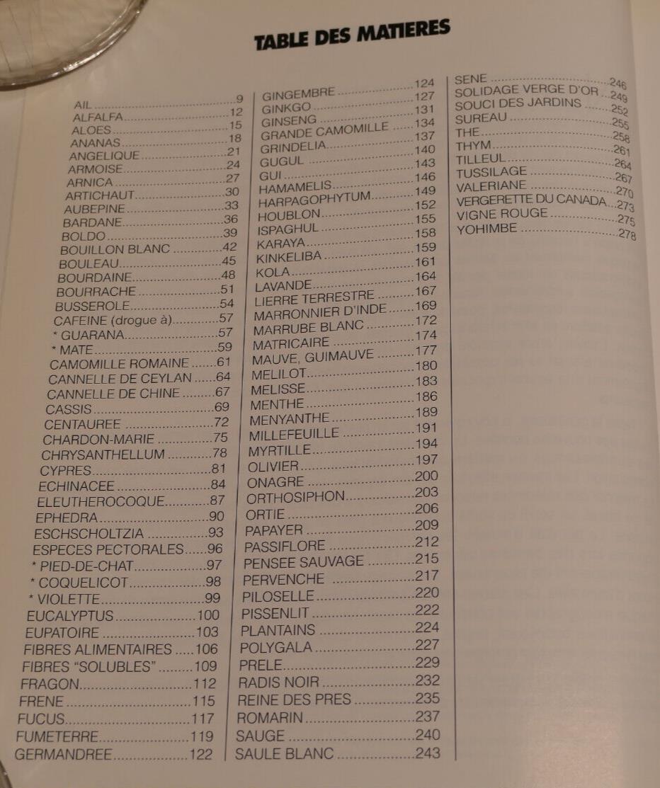 100 PLANTES MEDICINALES / MAX ROMBI / PHYTOTHERAPIE BOTANIQUE PHOTOS / 1991