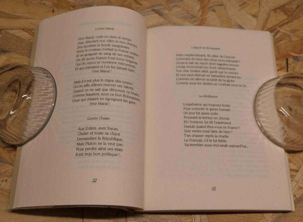 LES MOMENTS POETIQUES D'ANDRE MARIE AMPERE / POESIE SODEL 1986