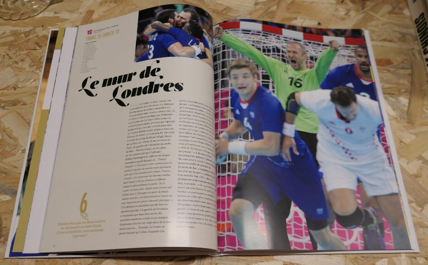 LE 2e TRIPLE DES EXPERTS HANDBALL EQUIPE DE FRANCE SPORT HISTOIRE PHOTOS / 2014
