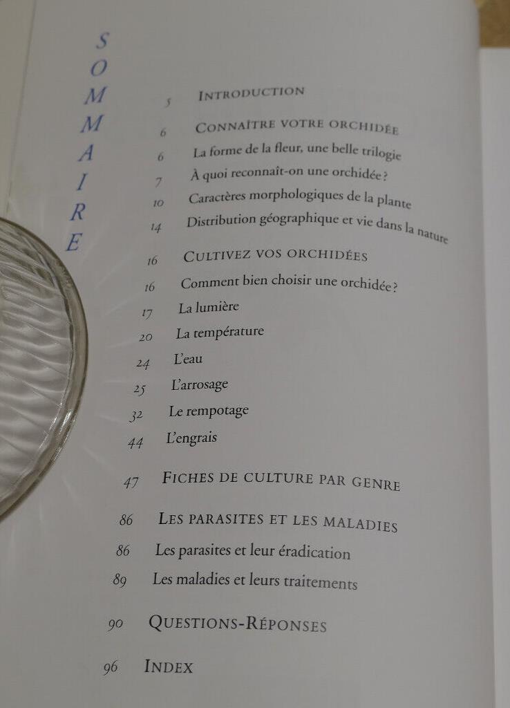 ORCHIDEES COMMENT LES CULTIVER ET LES FAIRE FLEURIR BOTANIQUE FLEURS GUIDE 2001