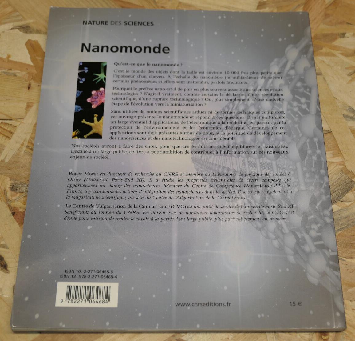 NANOMONDE DES NANOSCIENCES AUX NANOTECHNOLOGIES / CNRS SCIENCE 2006